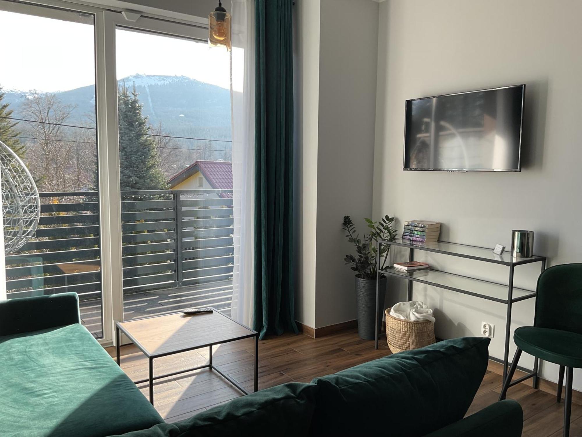 Z Widokiem Apartamenty - Apartamenty Z Widokiem Na Gory I Zewnetrzna Balia Szklarska Poreba Extérieur photo
